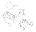 Page J Diagram and Parts List for 13A-328-402 2000 Yard Man Lawn Tractor